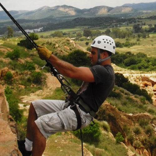 Parys River Rafting-Abseiling / Rapp jumping